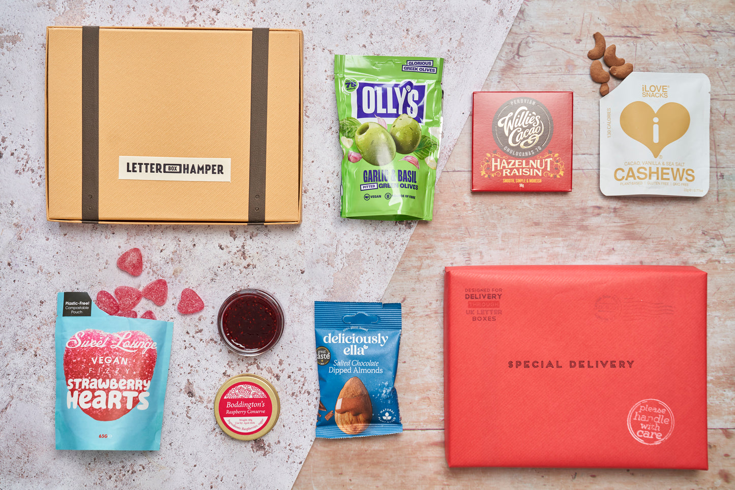 Vegan friendly Letter Box Hamper