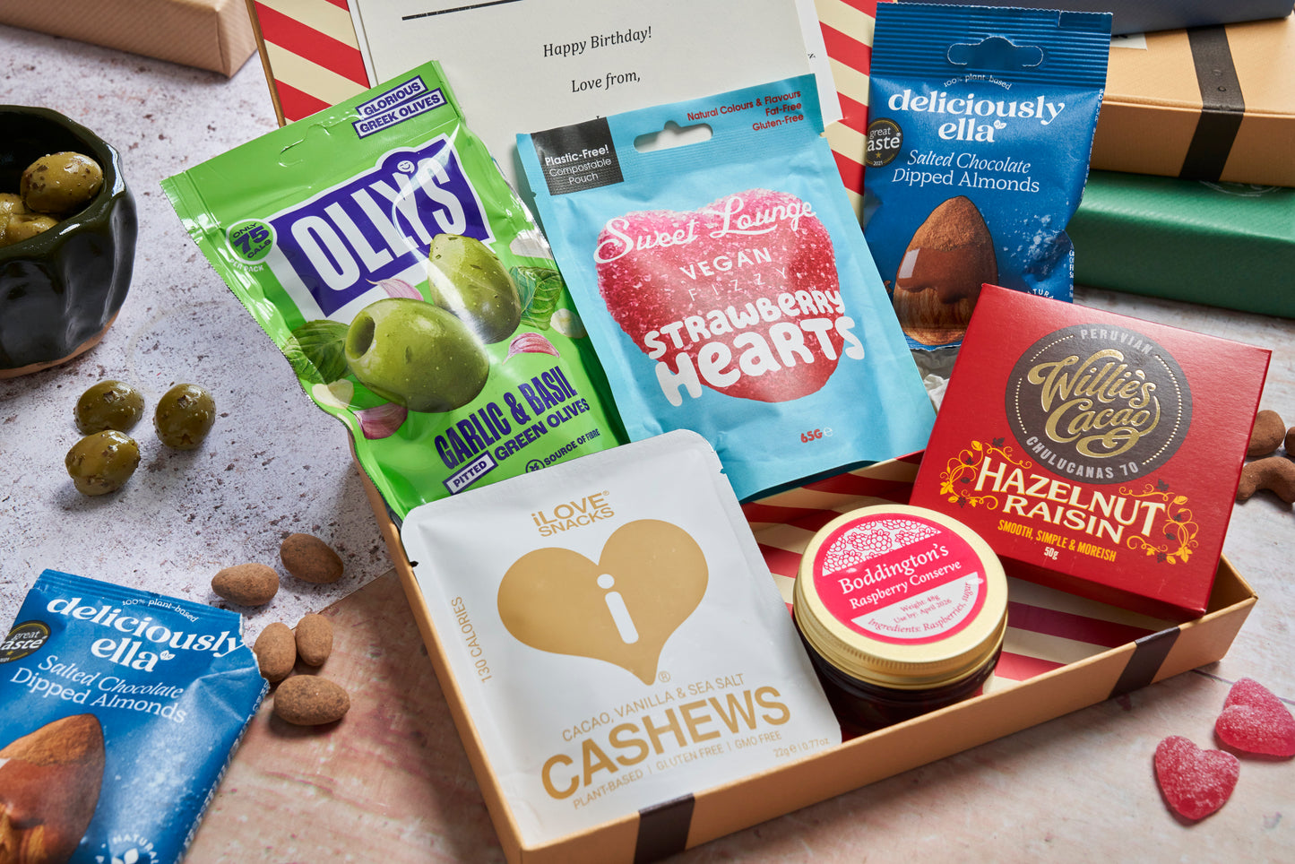 Vegan friendly Letter Box Hamper